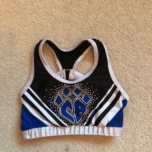 Cheer athletics frisky bling sports bra